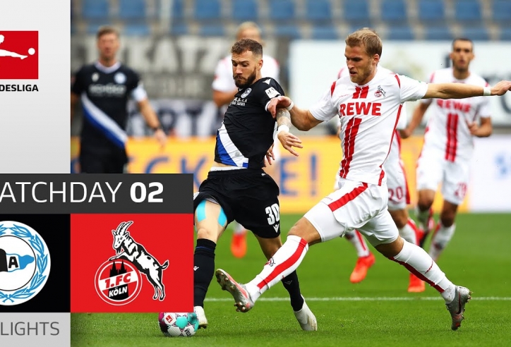 HIGHLIGHTS: Bielefeld 1-0 Koln | Vòng 2 Bundesliga 2020/21